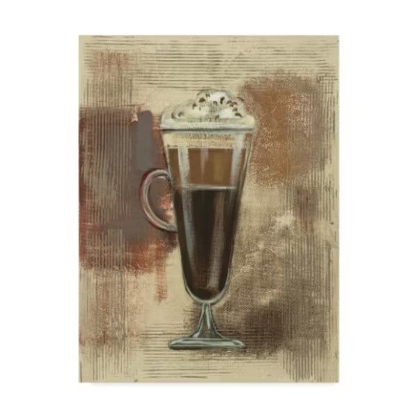 Silvia Vassileva 'Cafe Classico I Neutral' Canvas Art, 35x47, Trademark Fine Art, Mfr#: WAP05581-C3547GG